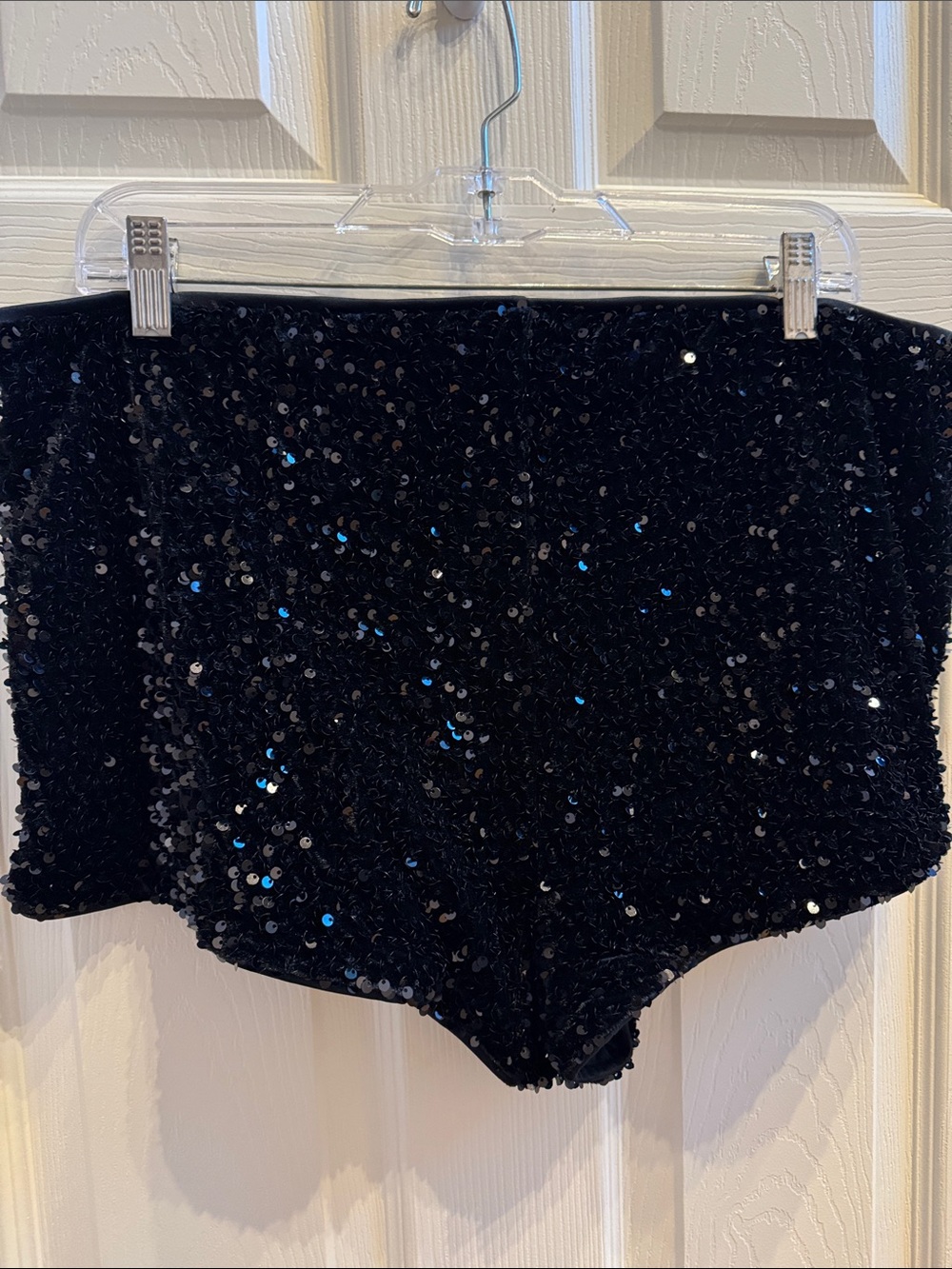 wild fable Black Sequin Bike Shorts - Picture 5 of 7